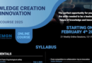 KM Course 2025: Knowledge Creation & Innovation